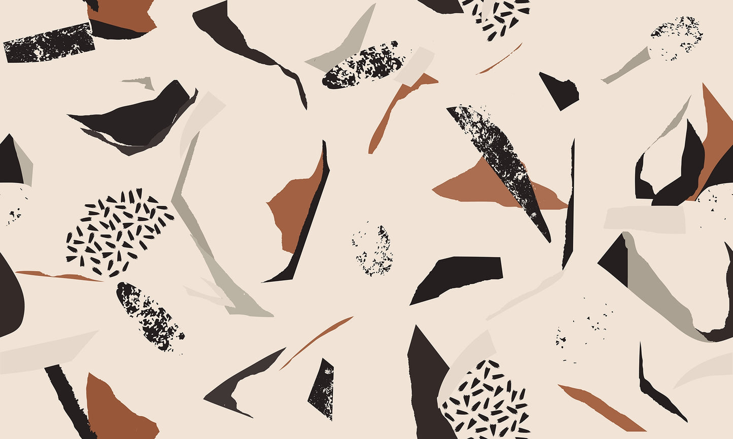 Papieer Peint Panoramique Éclats Abstraits