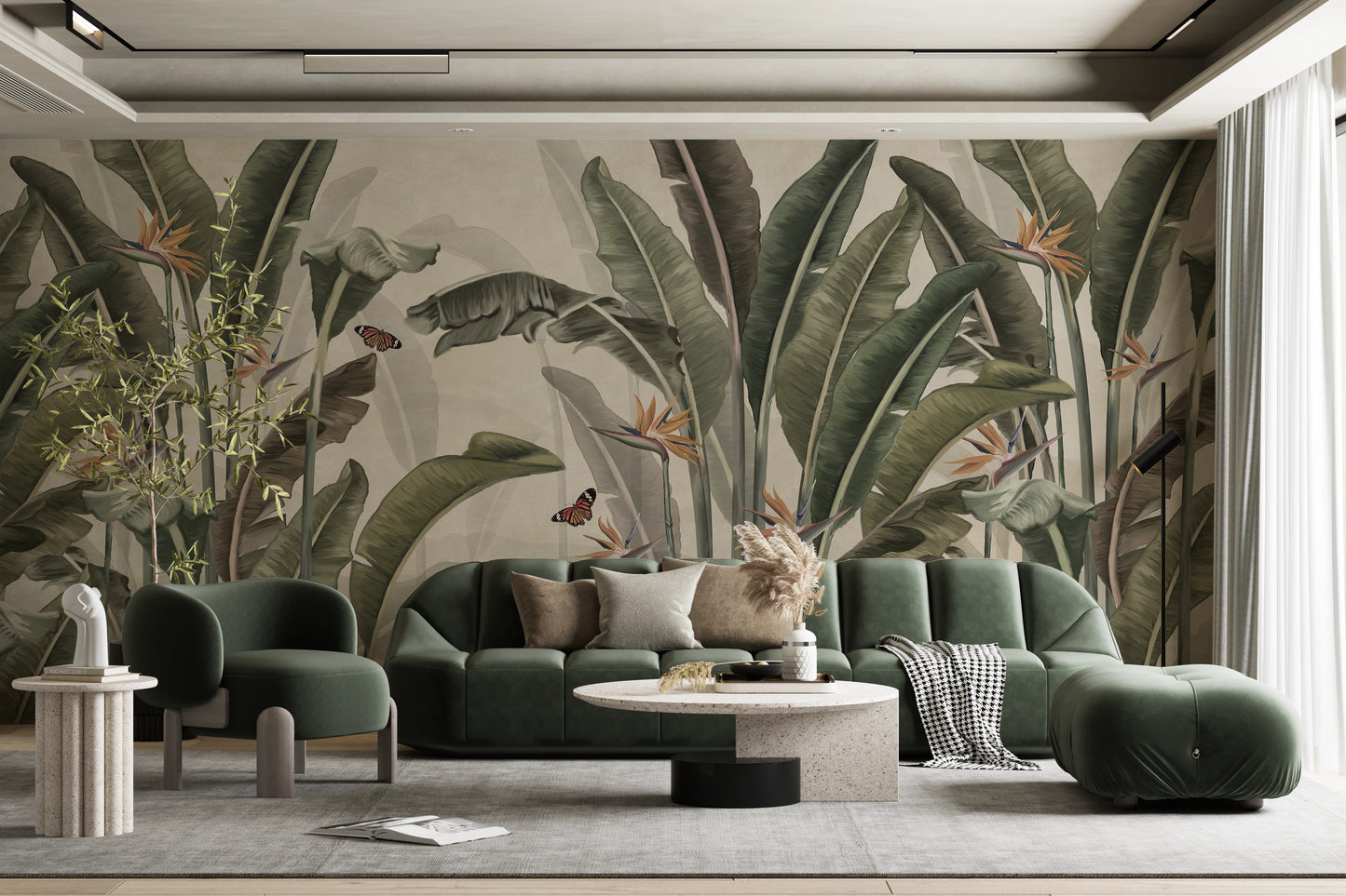 Papier peint panoramique Escapade Tropicale