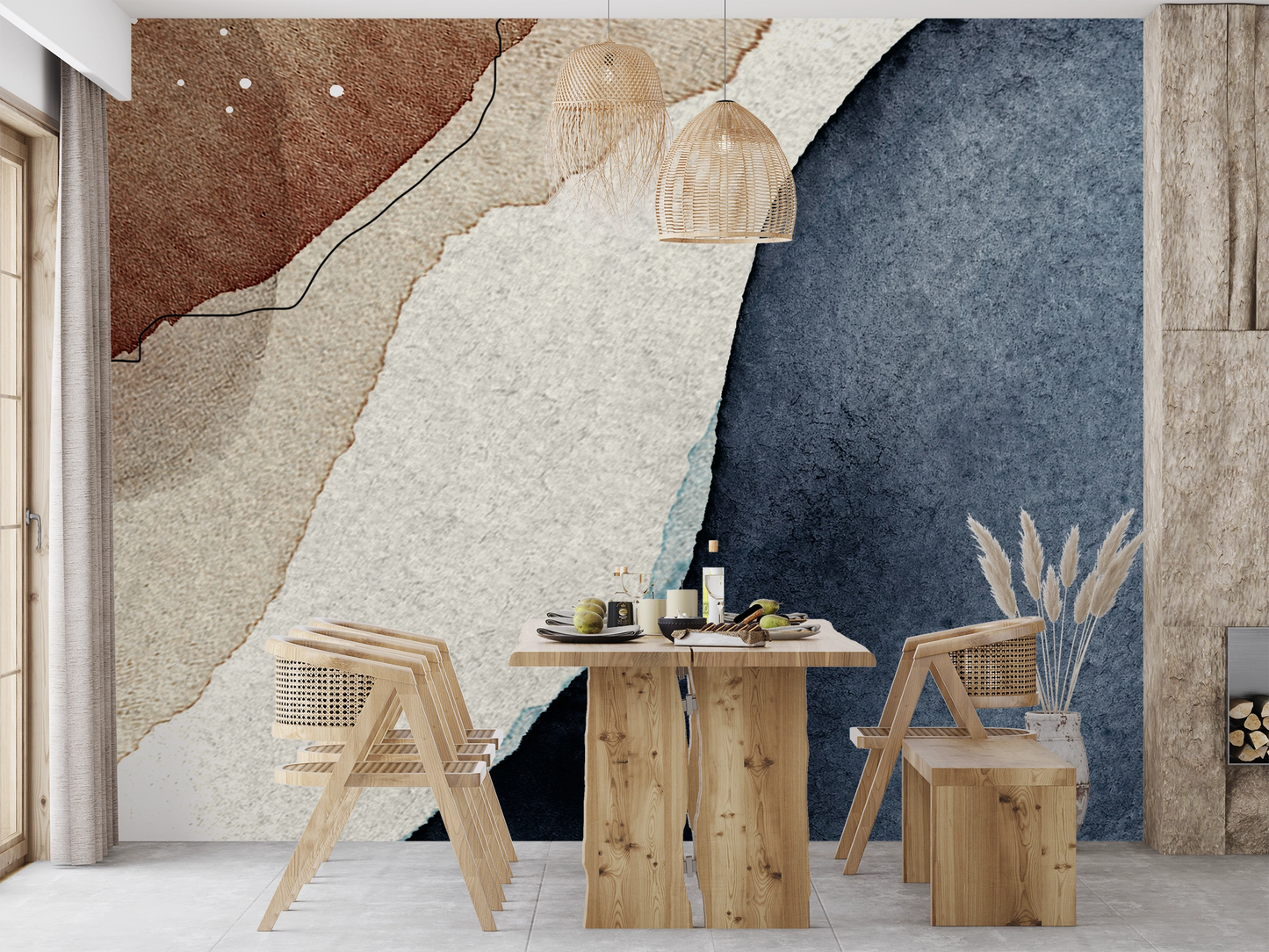 Papier peint panoramique Abstrait