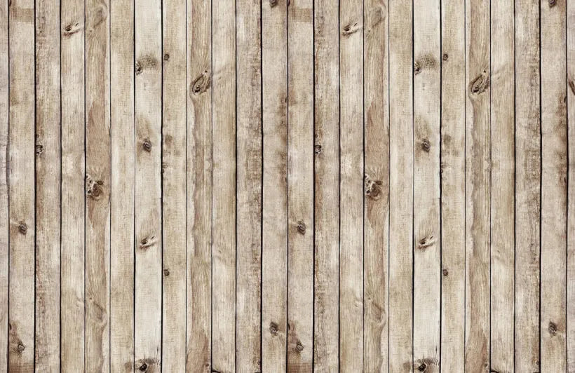 Papier peint trompe-l’œil lambris bois - Poésie Murale