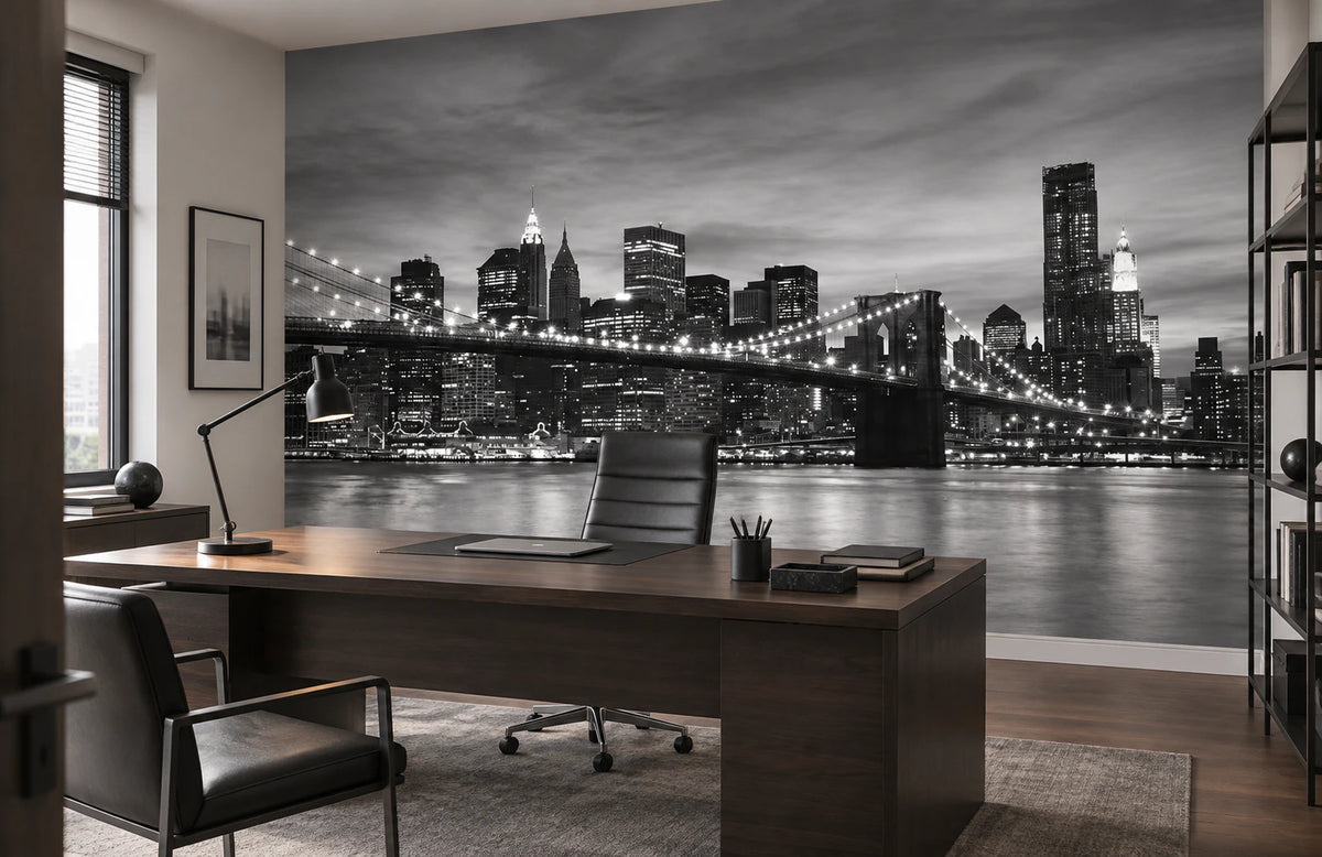 Papier peint panoramique photo de New York - Bureau