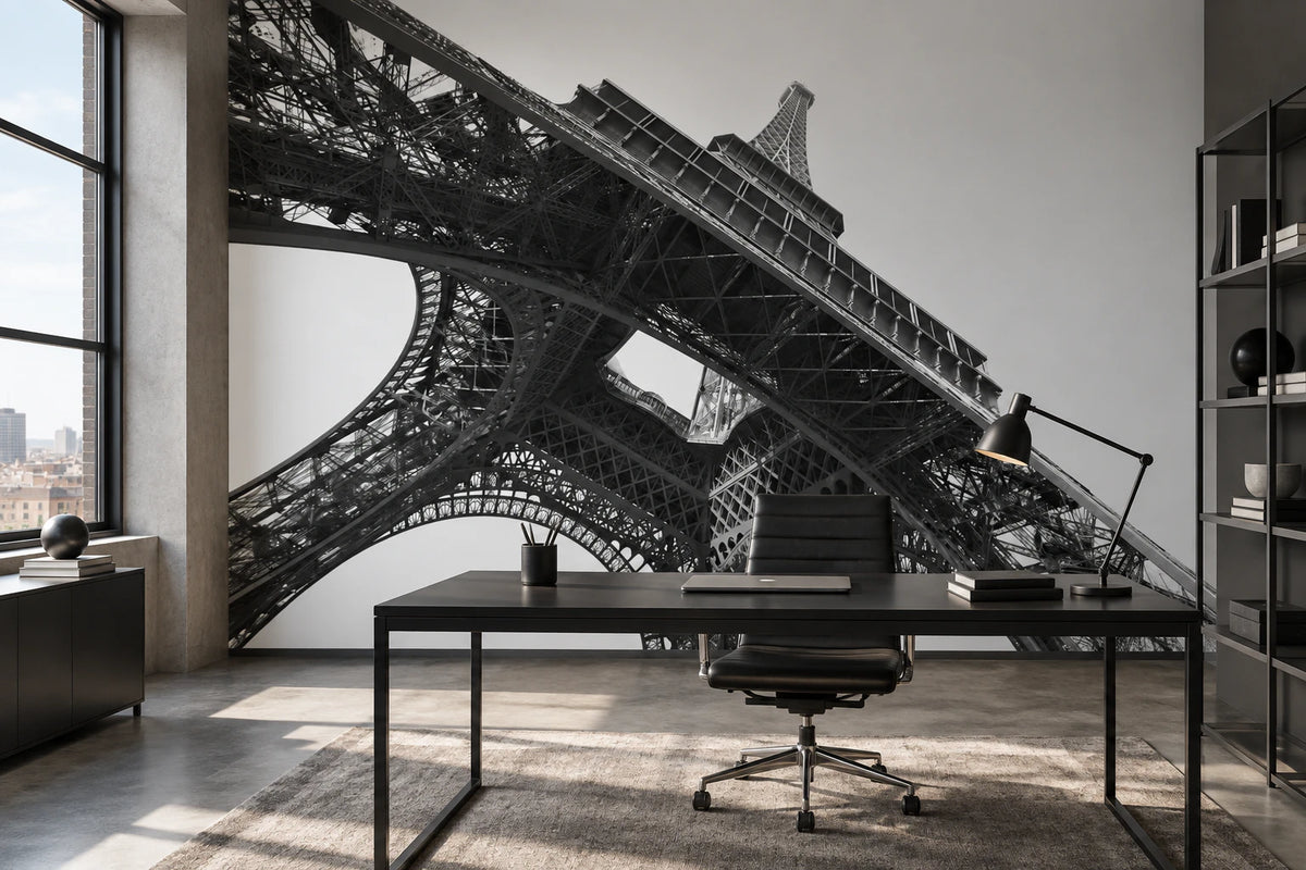 Papier peint panoramique Tour Eiffel - Bureau