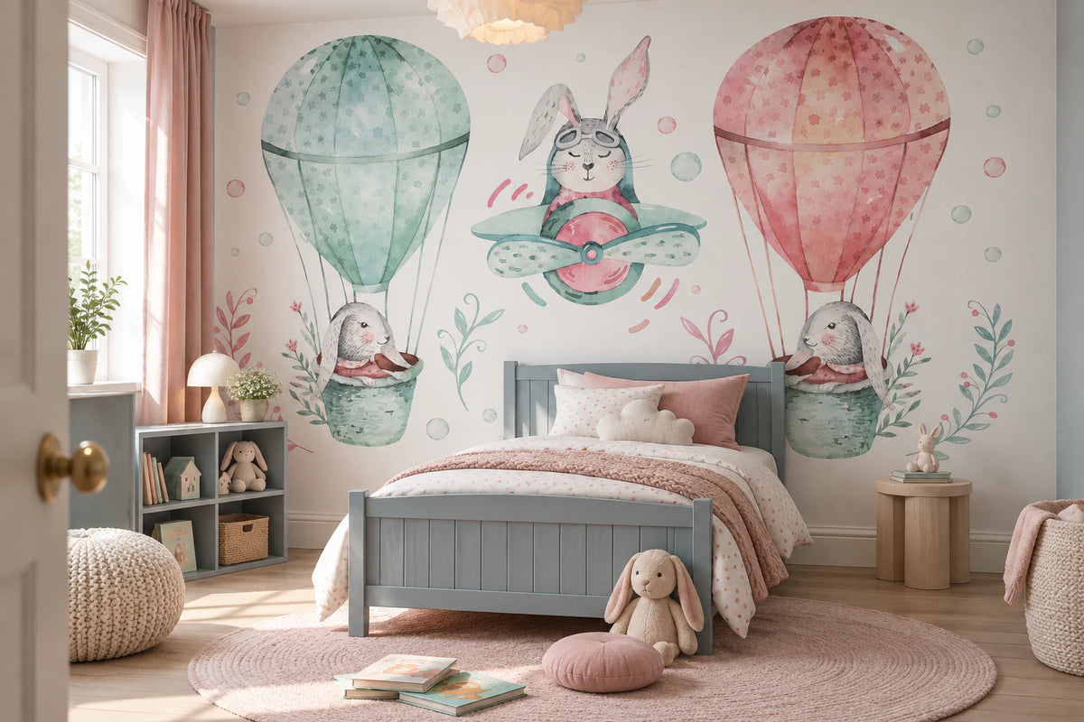 Papier peint panoramique Rêves Aériens - Chambre Enfant