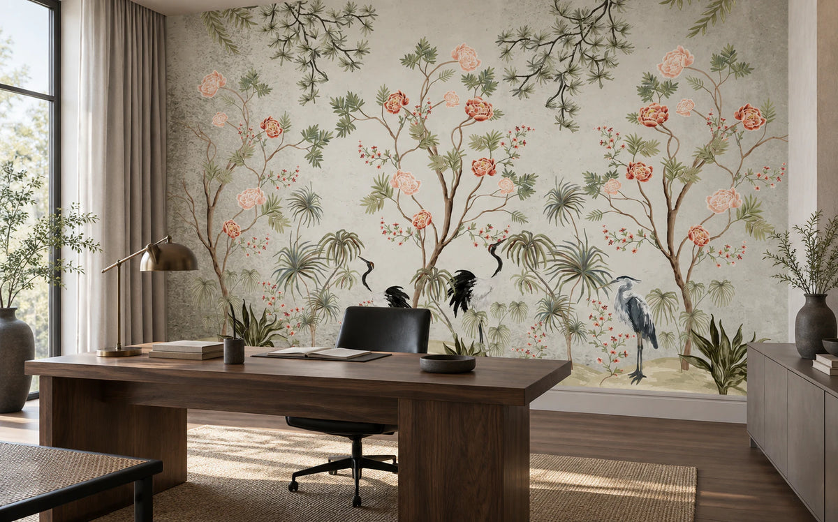Papier peint XXL inspiration japonaise - Bureau