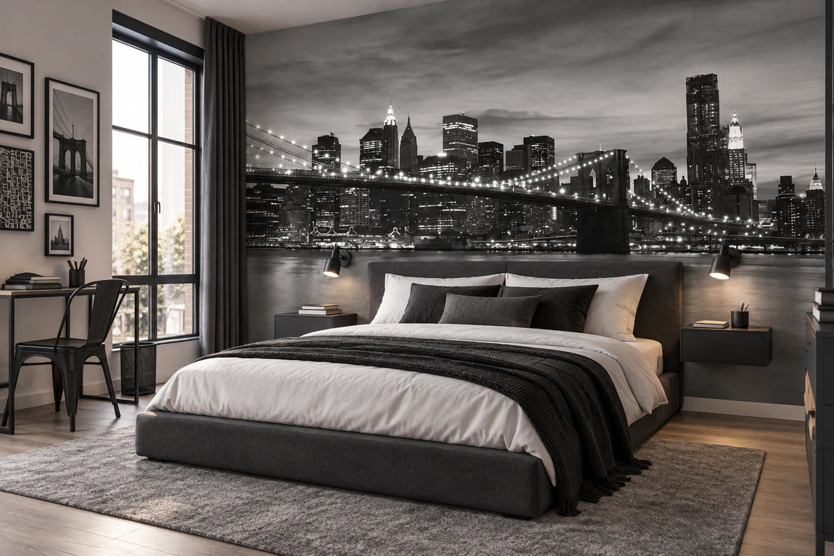Papier peint panoramique photo de New York - Chambre Ado