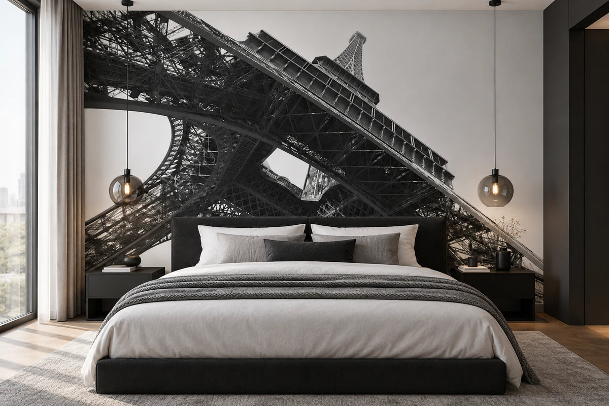 Papier peint panoramique Tour Eiffel - Chambre Parentale
