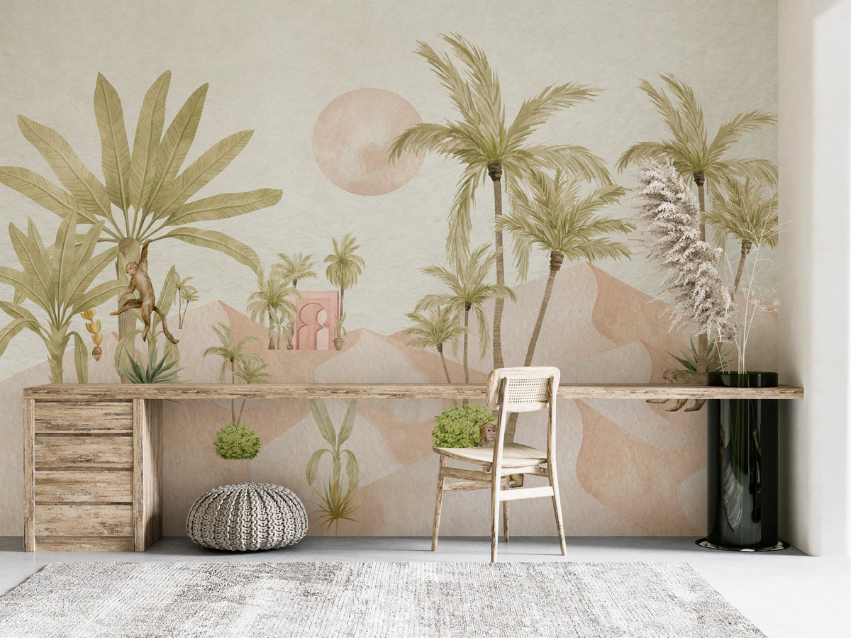 Papier Peint Oasis Enchantée