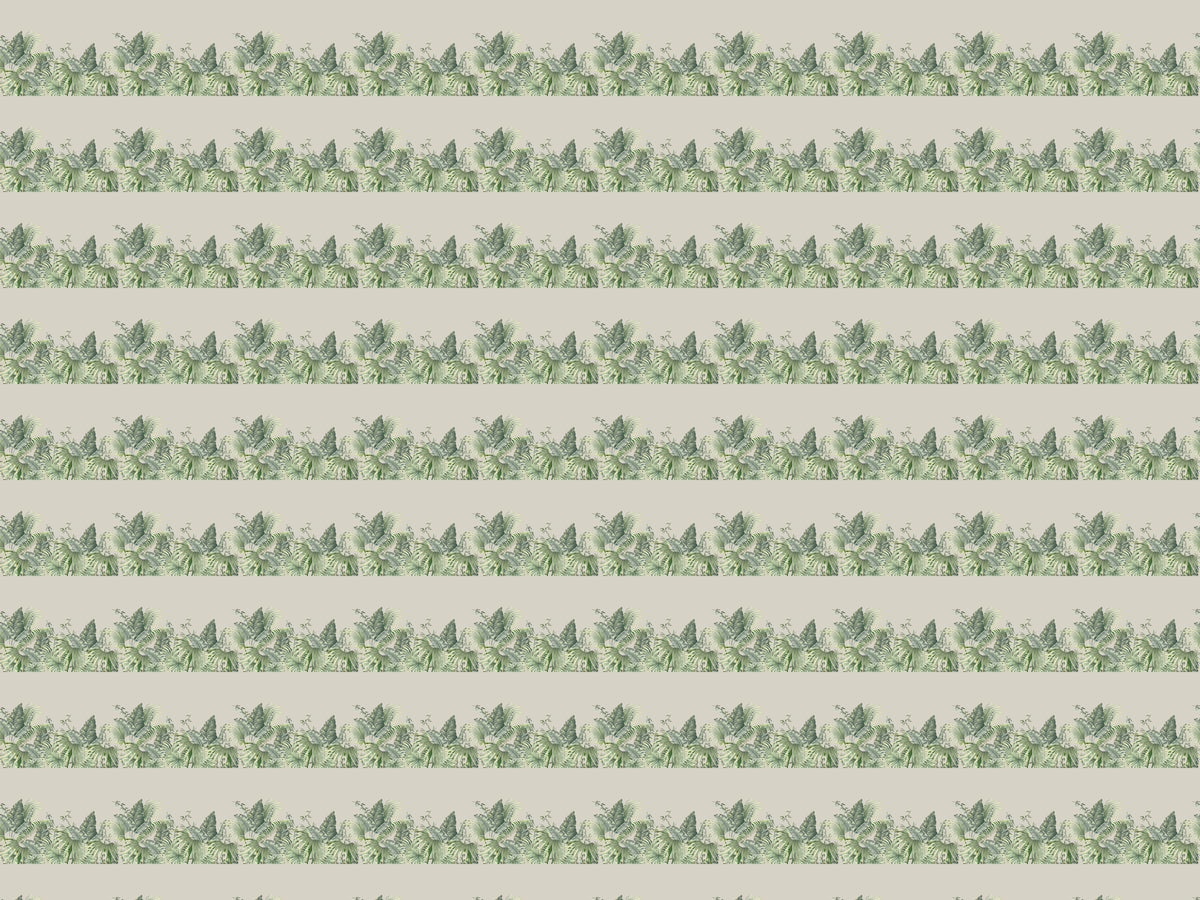 Papier peint à motif Canopée Sereine - aperçu du motif répétable