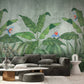 Fresque murale jungle luxuriante
