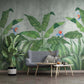 Fresque murale jungle luxuriante