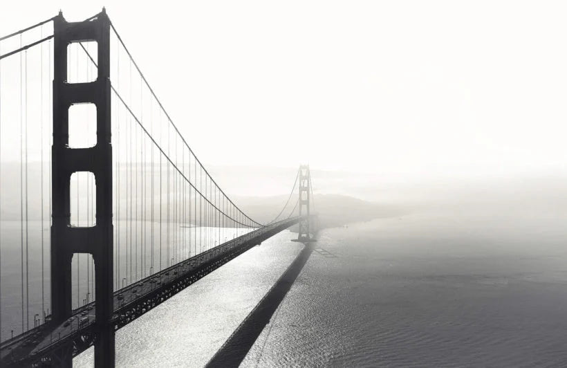 Papier peint panoramique photo du pont de San Francisco