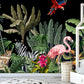 Papier peint panoramique faune et flore tropicale