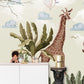 Papier peint Girafe & Impala - Poésie Murale