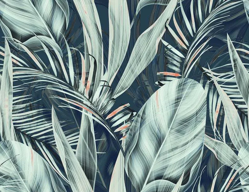 Papier peint feuille de palmier