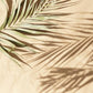 Papier peint panoramique ombre feuille de palmier