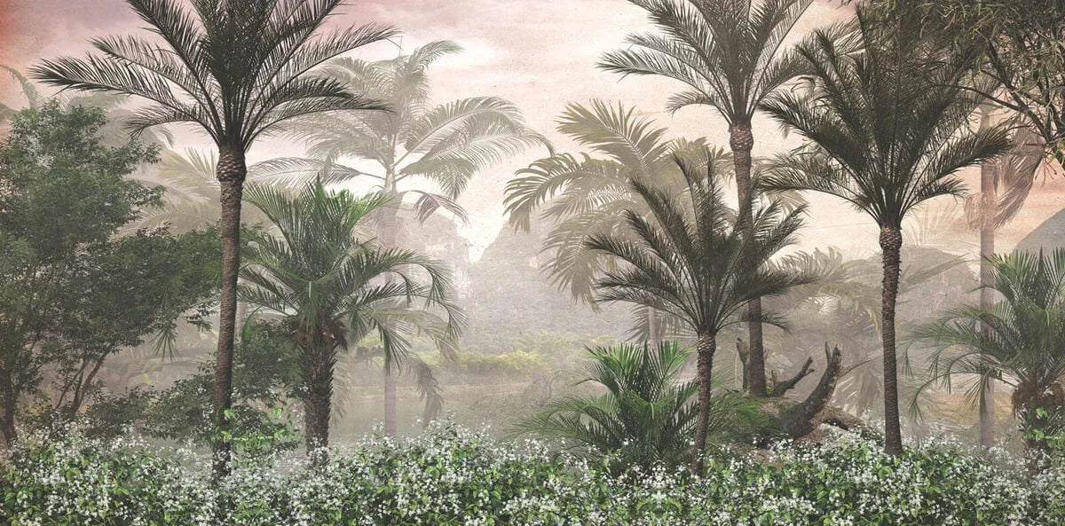Papier peint panoramique forêt tropicale