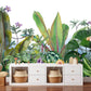 Papier peint panoramique jungle luxuriante
