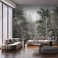 Papier peint panoramique forêt tropicale luxuriante
