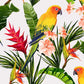 Papier peint panoramique perroquet jaune - Poésie Murale