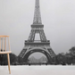 Papier peint panoramique Tour Eiffel vue du Champ-de-Mars