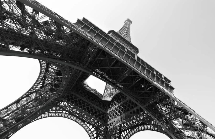 Papier peint panoramique Tour Eiffel - Poésie Murale