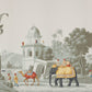 Papier peint panoramique première vue de l'Inde - Poésie Murale