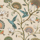 Papier peint sur mesure colibris et arbre fleuri - Poésie Murale