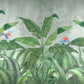 Fresque murale jungle luxuriante - Poésie Murale