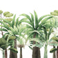 Papier peint panoramique arbres tropicaux - Poésie Murale