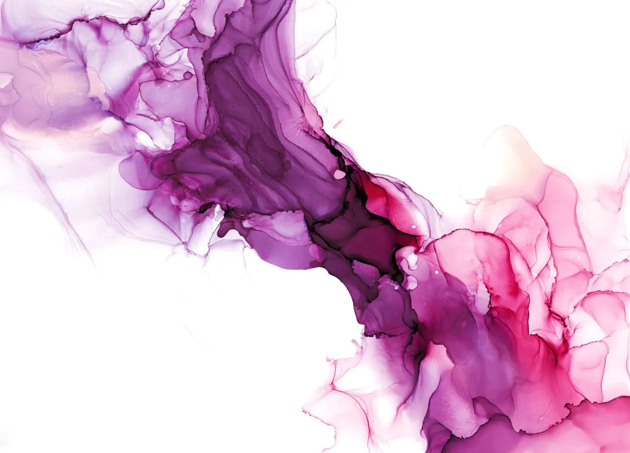 Papier peint effet résine violette