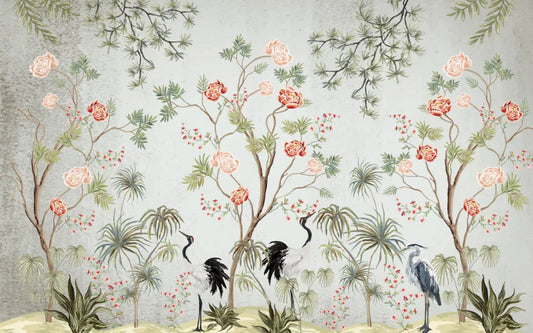 Papier peint XXL inspiration japonaise - Poésie Murale