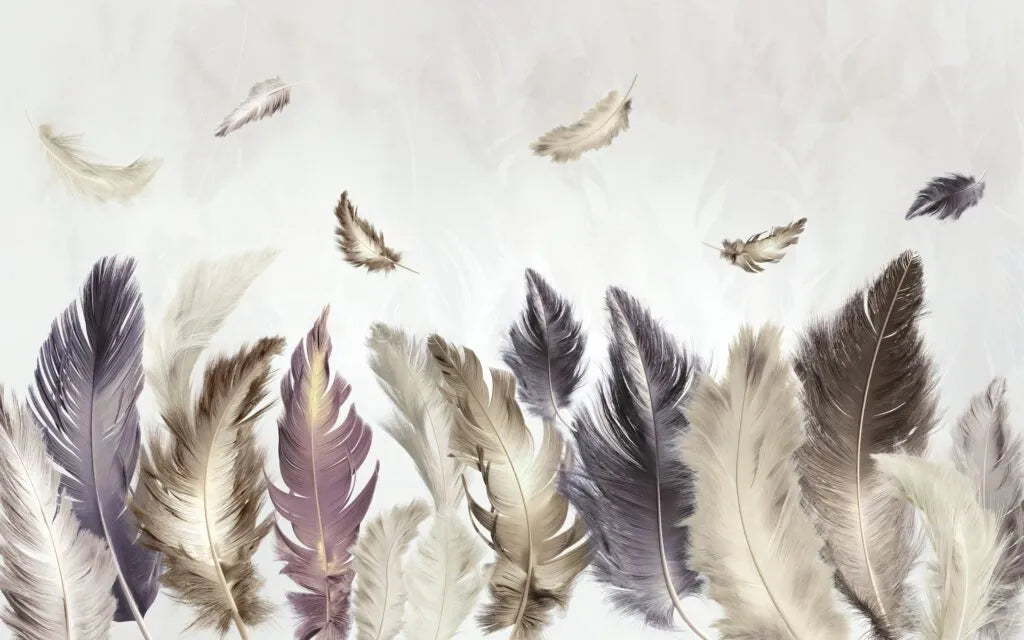 Papier peint XXL plume